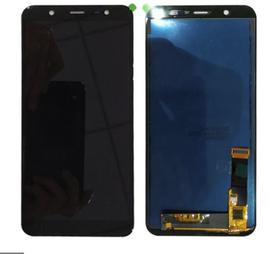 INCELL Съвместим LCD Дисплей за Samsung SM-J810F Galaxy J8 (2018) + Тъч скрийн Черен 